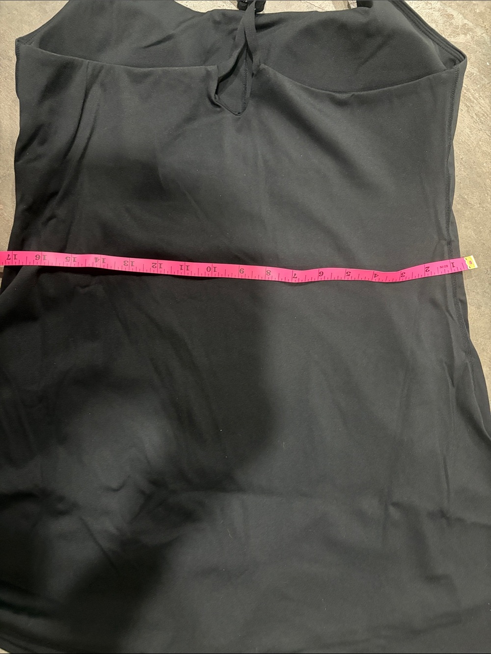 HALARA Black Crisscross Built-in Bra Dress XL - Picture 5 of 5